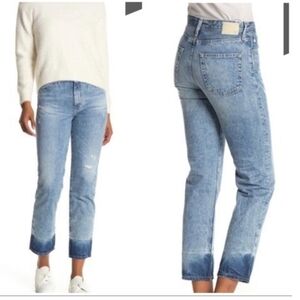 AG Phoebe High Rise Slim Straight Leg Jeans 26